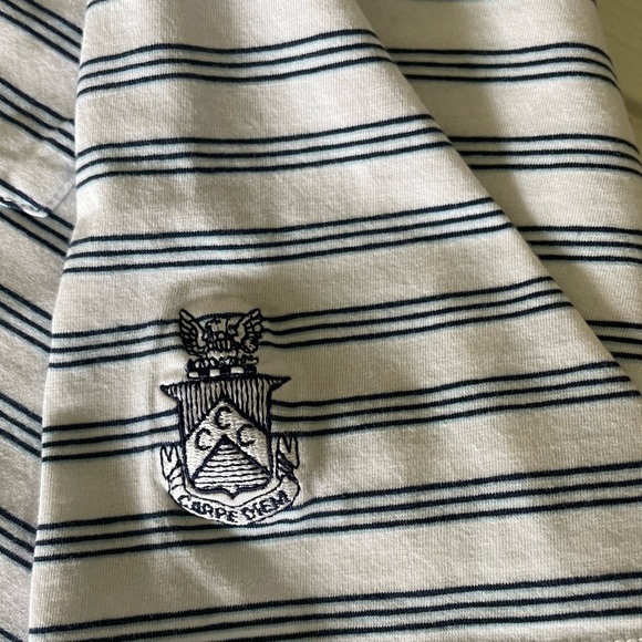 Peter Millar Striped Polo Shirt Men’s XL - Picture 2 of 4